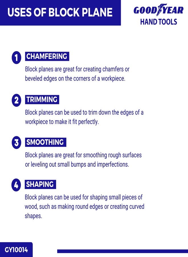 غوديير مسحاج معدني من جوديير (أزرق وأصفر) (GY-10014) - Image 3